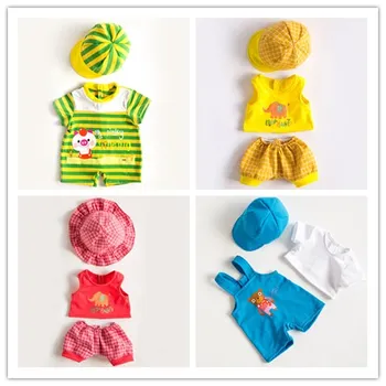 Roupa de boneca conjunto de 18 a 22 polegadas bebê, roupas para bonecas 43-52cm novo nasce boneca, acessórios de bebê Prática de vestir menino menina presentes