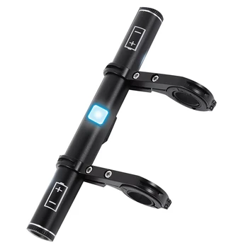 Guiador de bicicleta Extensor USB de Guidão de Bicicleta Extensão de Montagem Para a Realização de Velocímetro da Bicicleta,Acessórios de Moto em seu GPS
