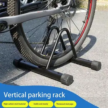 Moto suportes de Estacionamento de bicicleta de montanha do Suporte de exposição do Interior Andar de Bicicleta Suporte de apoio com Alto teor de Carbono do Aço de Ciclismo de Estacionamento Stand