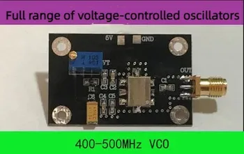 VCO Oscilador Controlado por Tensão 433M Ponto de Frequências de 400 a 500M Ajustável Fonte de Sinal UHF Banda de Freqüência do VCO Varrer