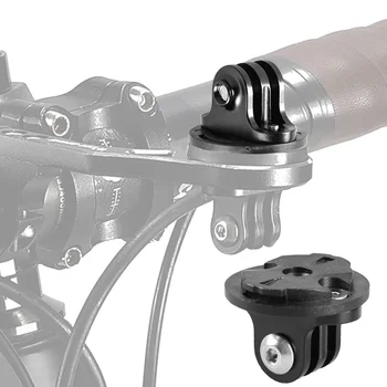 Moto de Montagem de Câmera Para Garmin Gopro Computador de Bicicleta Masculino/feminino Suporte da Liga de Alumínio de Bicicleta Luz da Câmara de Montagem de Stand