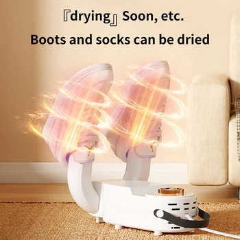Elétrica Sapato Secador de Inicialização Quente Sapato UV Pé Secador de Boot Eliminar Odor Secagem Rápida Inicialização Desodorante Multifunções Meias Secador de