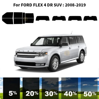 Pré-cortados nanoceramics carro UV Janela Matiz Kit de películas Automotivas Para a FORD FLEX 4 DR SUV 2008-2019