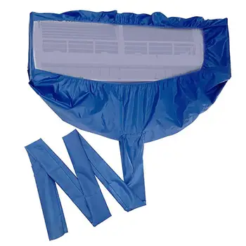 Ar Condicionado Tampa De Lavar Roupa Azul De Parede De Ar Condicionado Limpeza De Proteção Tampa De Proteção Contra Poeira Saco Impermeável, Protetor De