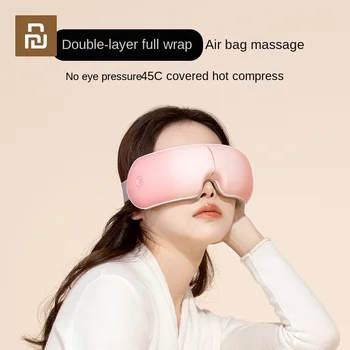Novo 2022 Youpin Hipee Massager Do Olho Do Olho Cuidados Instrumento De Olho Massageadores Alívio Da Fadiga Compressa Quente Inteligente Massageadores E Melhorar O Sono