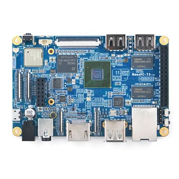 Nanopc-T3 Plus Industrial Cartão de PC S5P6818 Conselho de Desenvolvimento 2GB Octa-Core A53 Fácil De Usar