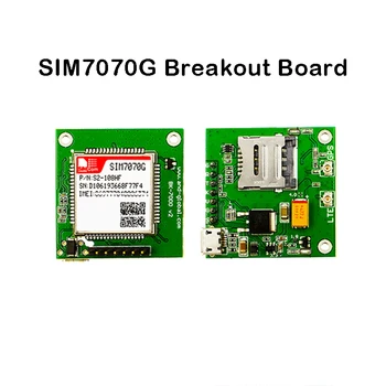 SIMCOM SIM7070G Breakout Board Multi-Banda GATO-M NB-IoT GPRS Módulo Pacote Compatível com SIM7000 SIM800F SIM900