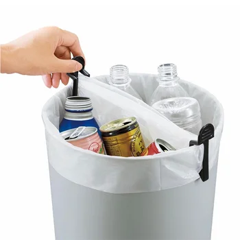 Dois para a Realização de Saco de Lixo Clipes de Saco Plástico de Fixação Clipes São Convenientes para a Classificação