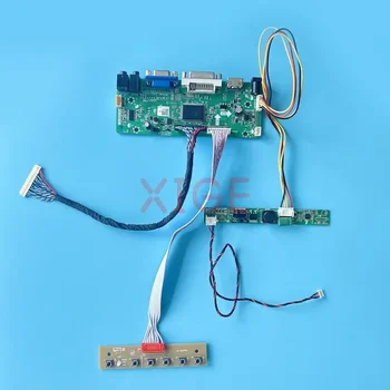 Para M280HKJ-L30 M280HKJ-L50 Monitor LCD do Controlador da Placa VGA DVI Kit DIY Compatível com HDMI 1920*1080 30-Pin LVDS Tela 28