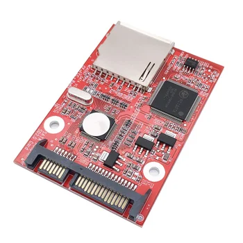 MMC, SD, SDHC 2.0 SATA Para SD de Alta Velocidade Placa de Adaptador de Cartão SD Para Adaptador SATA HDD Secure Digital Adaptador de Conversão