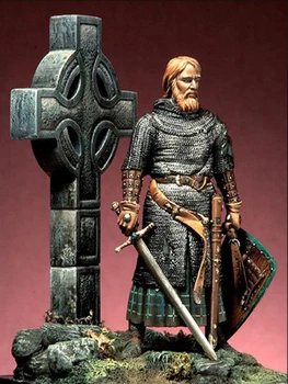1/32 antigo stand homem com a espada de Resina Modelo figura kits em Miniatura gk Unassembly sem pintura