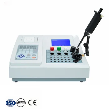 Clínica Instrumentos Analíticos de 4 canais de coagulação máquina do analisador Semi-automático de Coagulação Analisador de Coagulometer