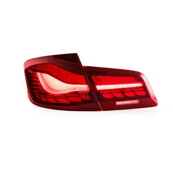 Vland luzes traseiras LED GTS Estilo DRL 2011-2017 5 Série 528i 530i 535i Lâmpada do Carro Para F10 F18 M5 Luzes