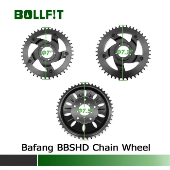 Bafang BBSHD/BBS03 42T 44T 46T Roda de Corrente de Substituição do Protetor de Corrente de Bicicleta 8fun Centro de Meados do Motor de acionamento Kits