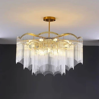 Moderna luminária de Lustres para sala de jantar pingente luzes de lâmpadas penduradas no teto luminária de iluminação interior